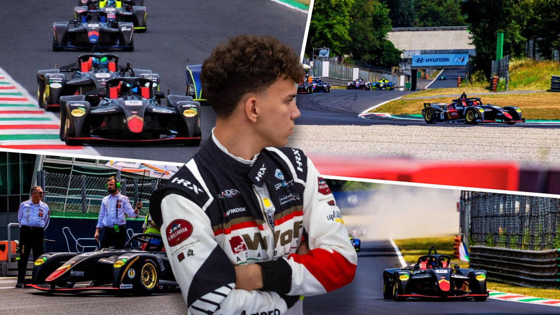 Victor Ionescu - portrait and racing action shots